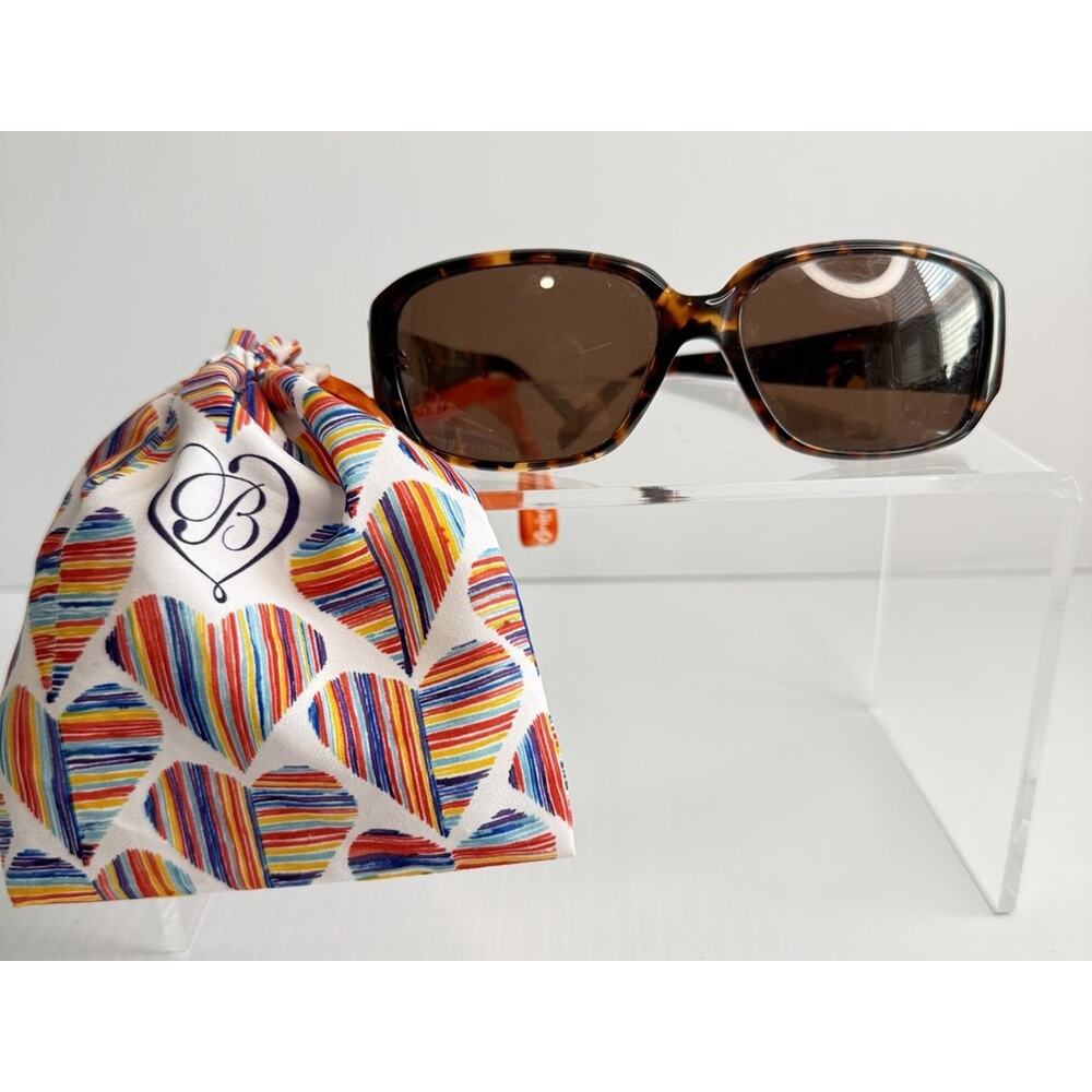 Brighton Crystal Voyage A11737 Tortoise Sunglasses FRAME Only Hand Made Vtg